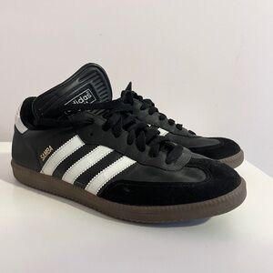 Adidas Samba Size 7 1/2 Men’s Black and White